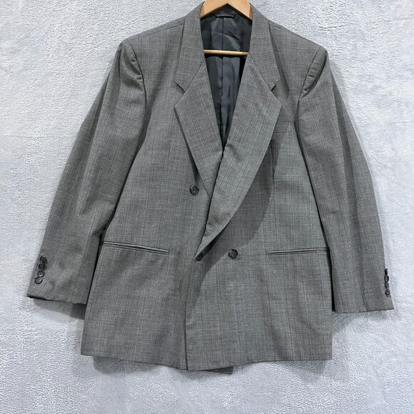 Antonio Parillo Blazer Jacket Men's 46R 100% Wool Italian Designer Gray - Picture 1 of 12